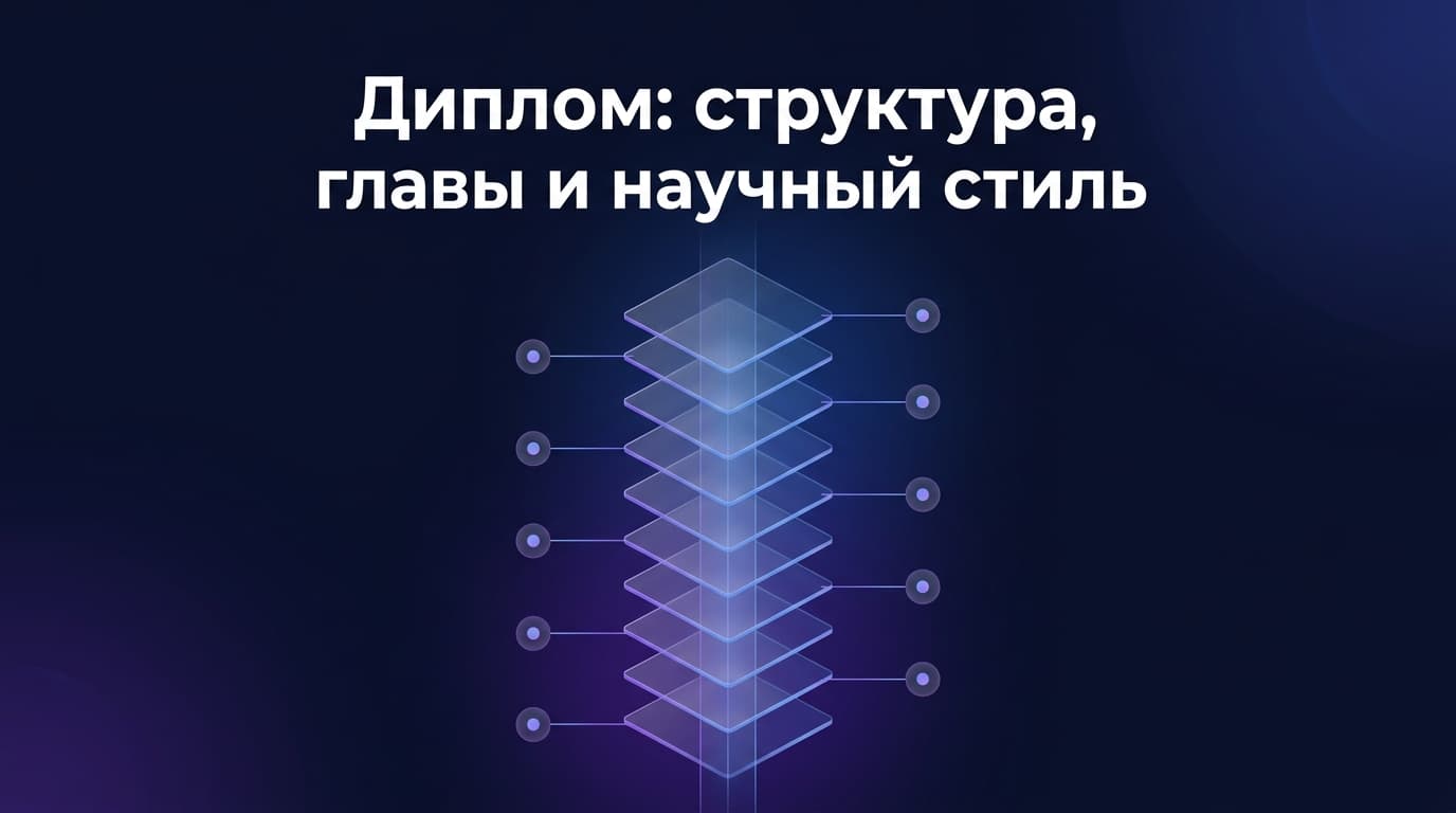 Диплом: структура, главы и научный стиль