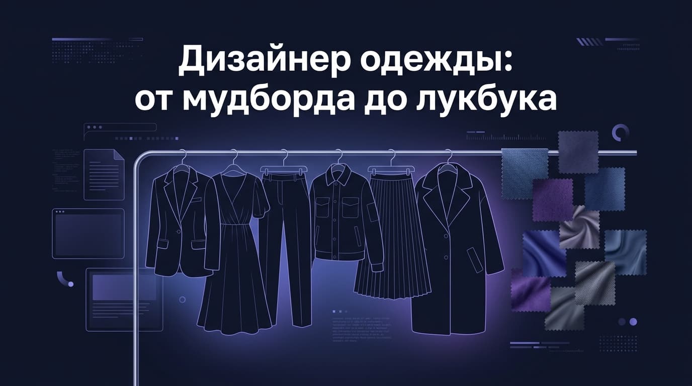 Дизайнер одежды: от мудборда до лукбука