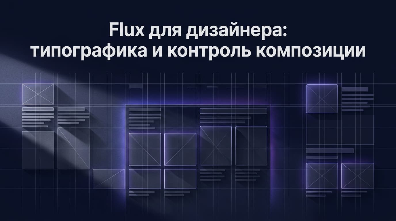 Flux для дизайнера: типографика и контроль композиции