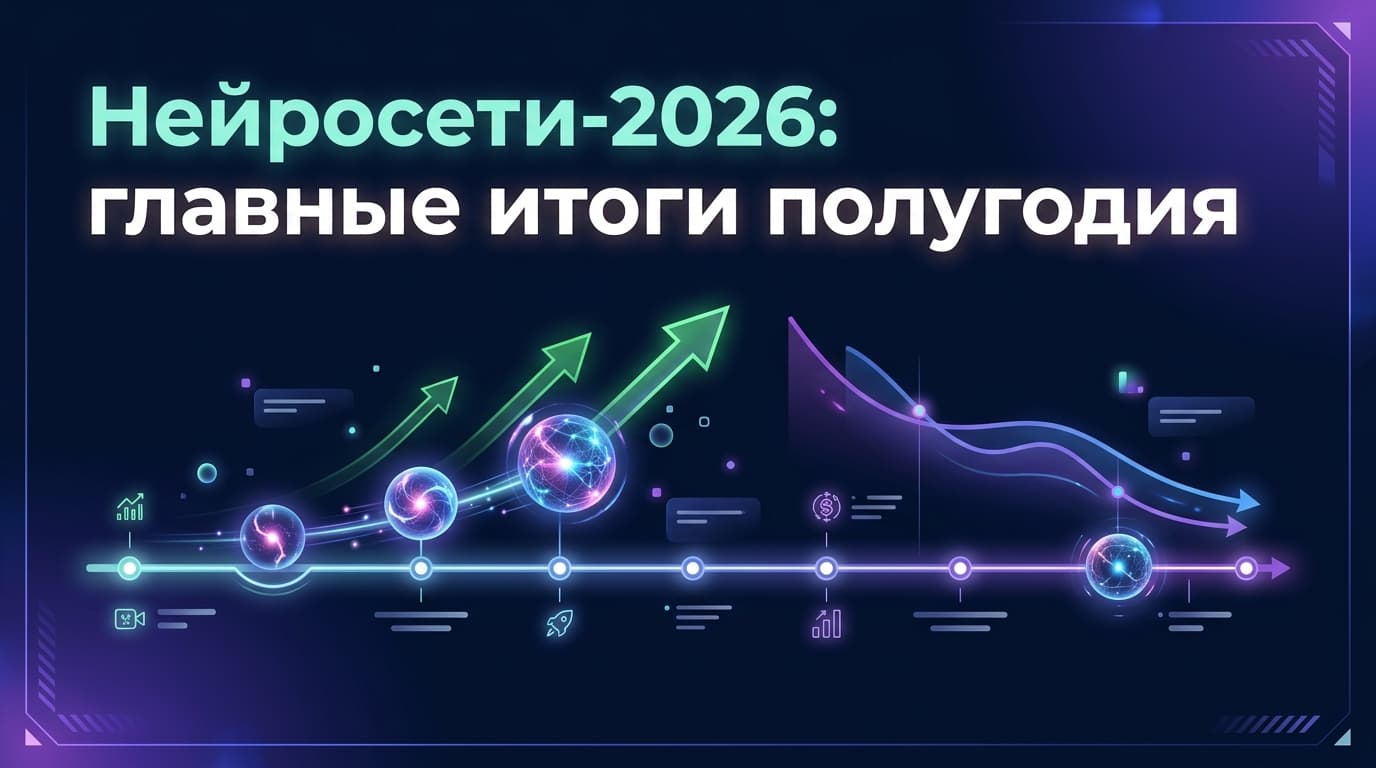 Нейросети-2026: главные итоги полугодия