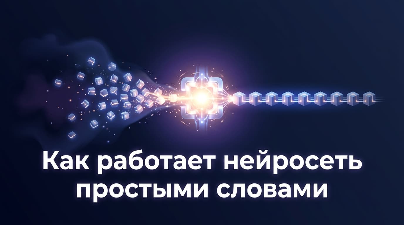 Как работает нейросеть простыми словами