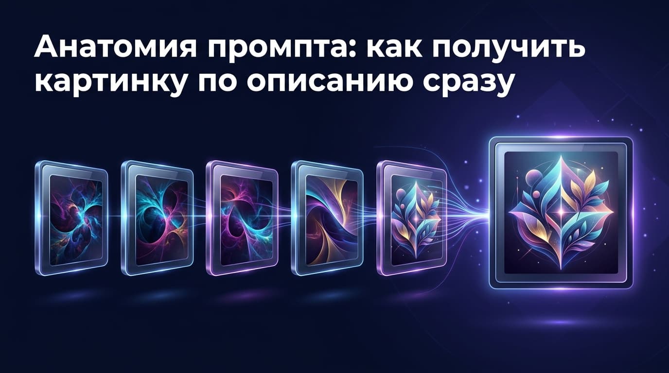 Анатомия промпта: как получить картинку по описанию сразу