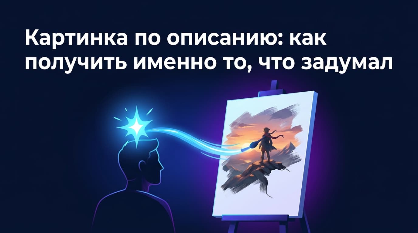Картинка по описанию: как получить именно то, что задумал