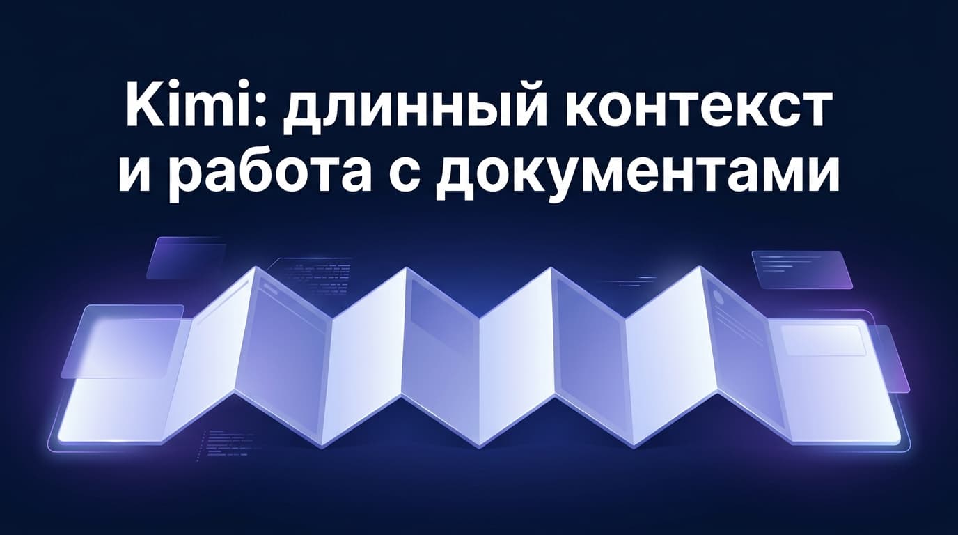 Kimi: длинный контекст и работа с документами