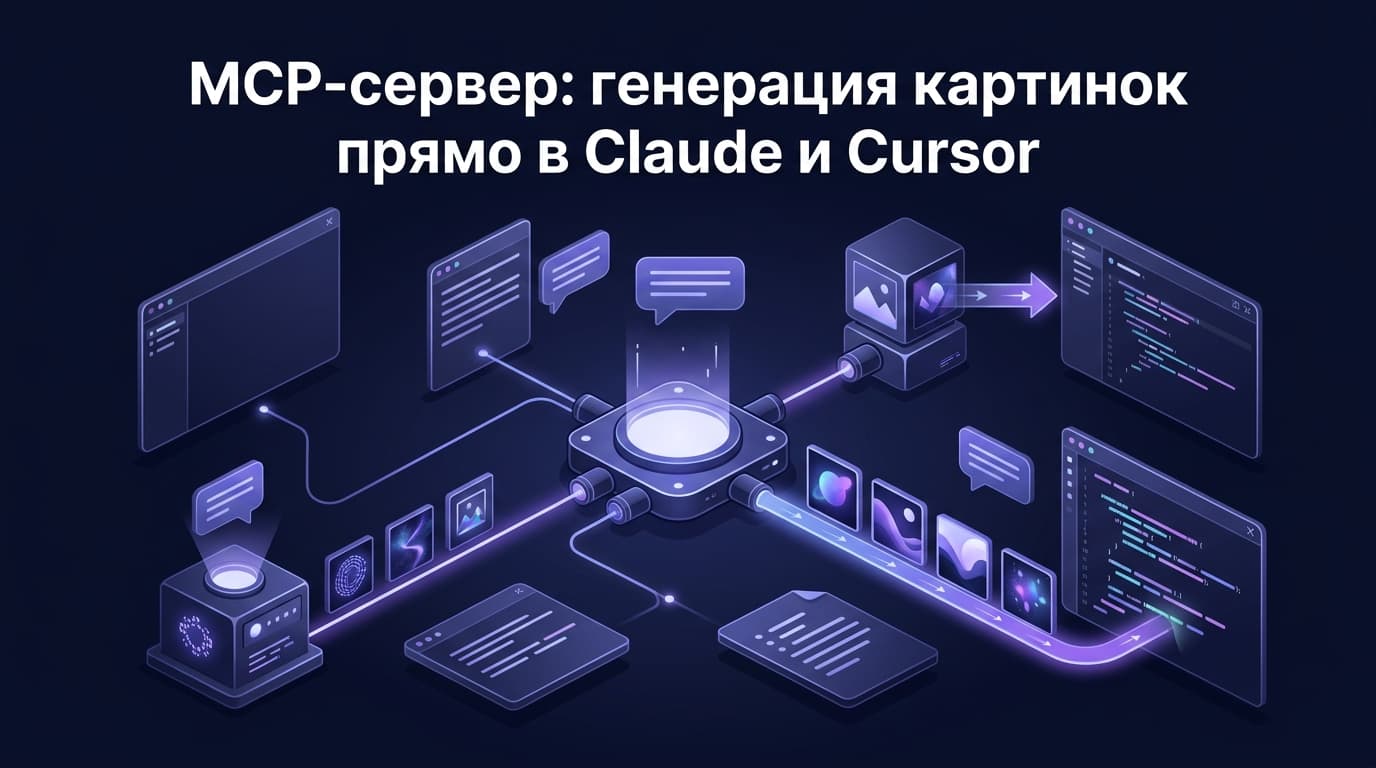 MCP-сервер: генерация картинок прямо в Claude и Cursor
