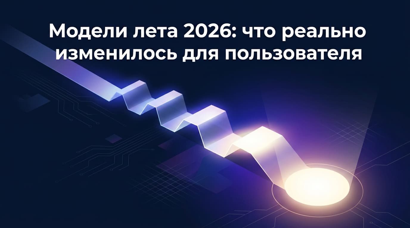 Модели лета 2026: что реально изменилось для пользователя