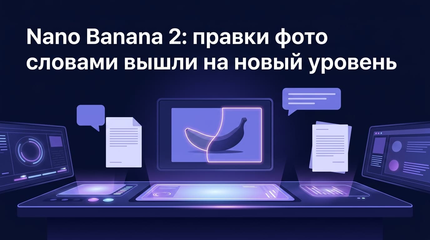 Nano Banana 2: правки фото словами вышли на новый уровень