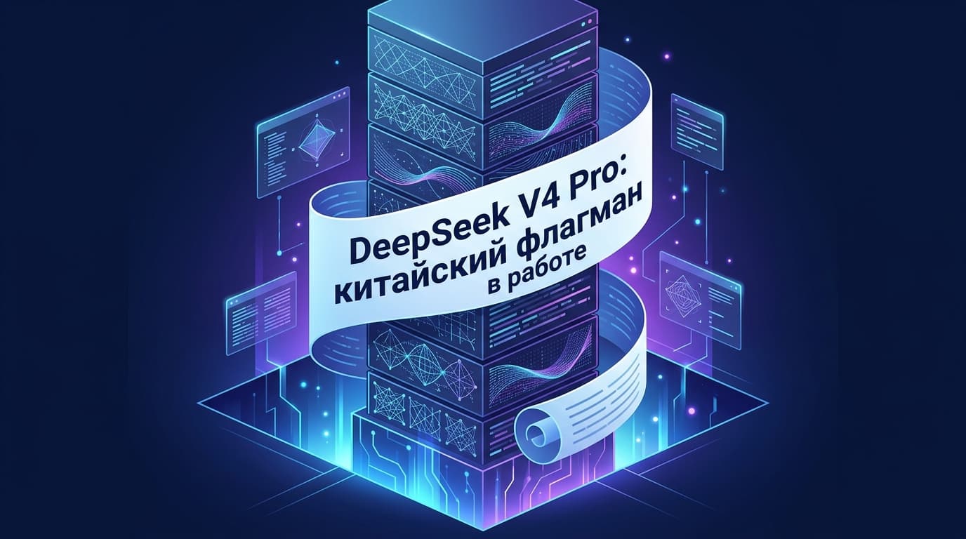 DeepSeek V4 Pro: китайский флагман в работе