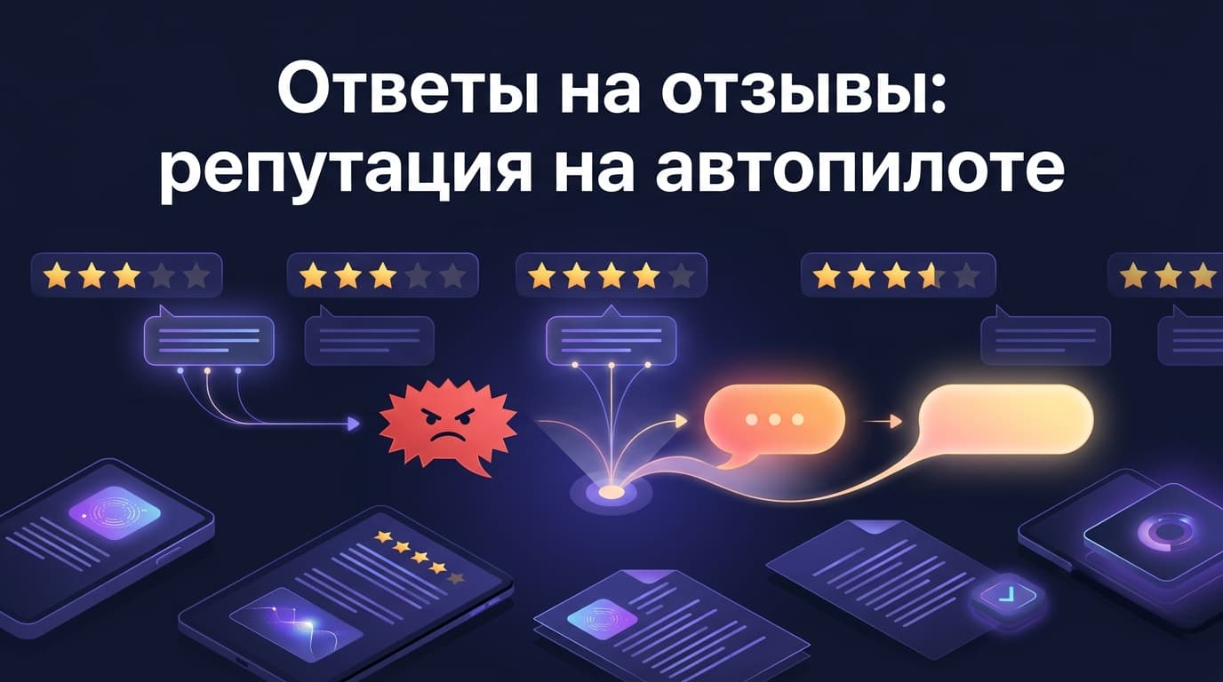 Ответы на отзывы: репутация на автопилоте
