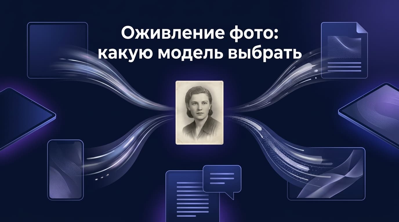 Оживление фото: какую модель выбрать