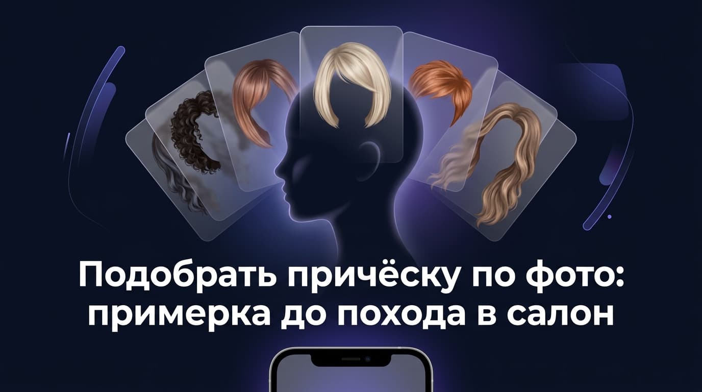Подобрать причёску по фото: примерка до похода в салон