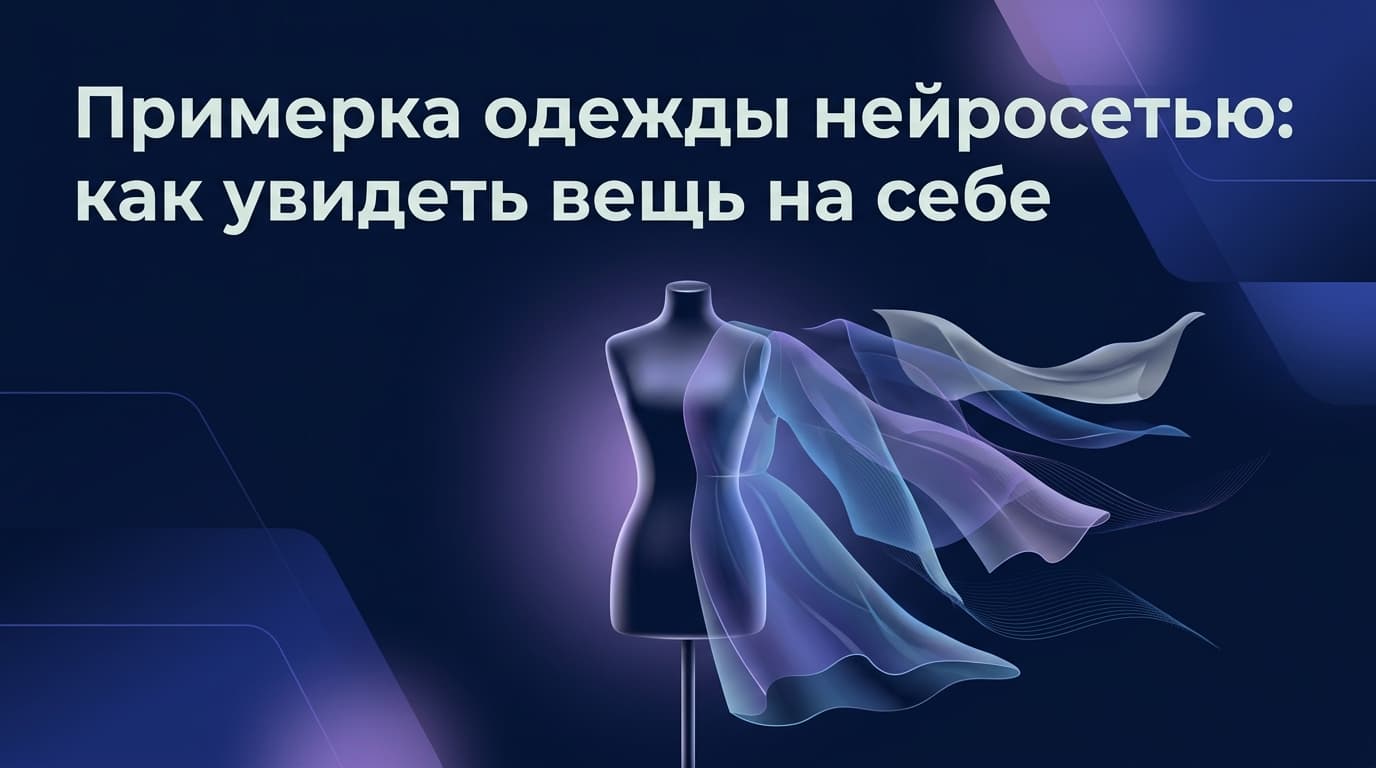 Примерка одежды нейросетью: как увидеть вещь на себе