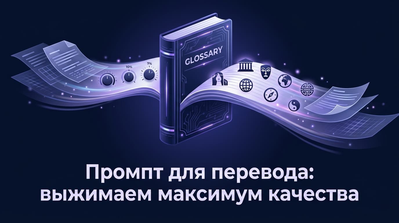 Промпт для перевода: выжимаем максимум качества