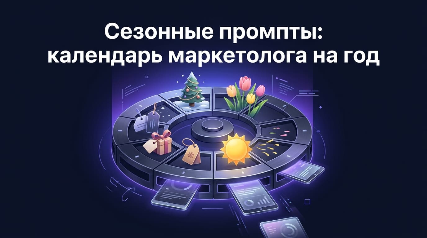 Сезонные промпты: календарь маркетолога на год