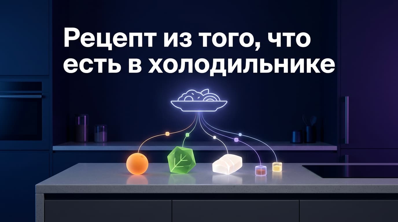 Рецепт из того, что есть в холодильнике