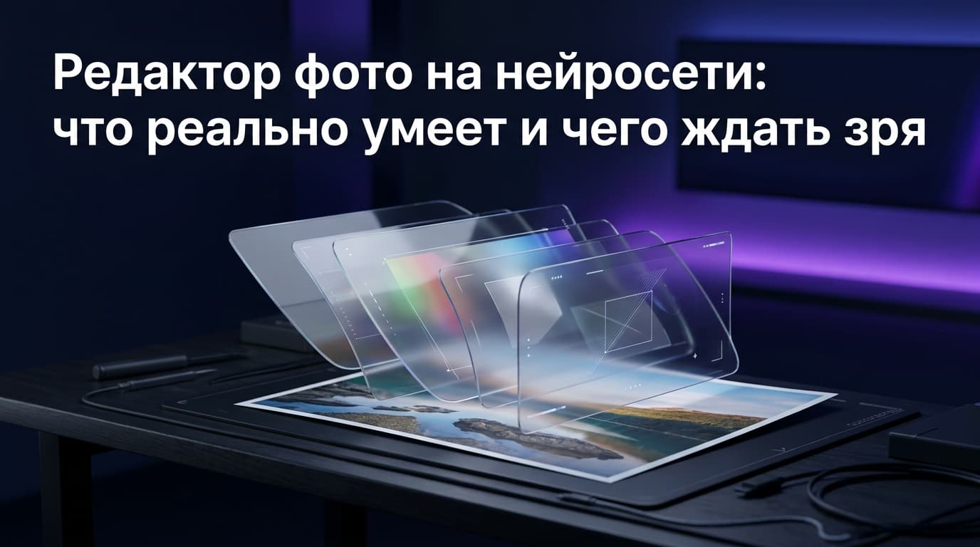 Редактор фото на нейросети: что реально умеет и чего ждать зря