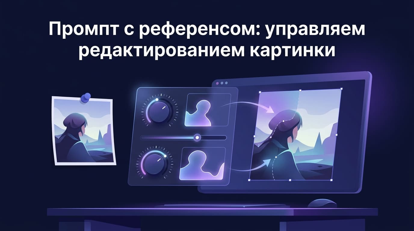 Промпт с референсом: управляем редактированием картинки