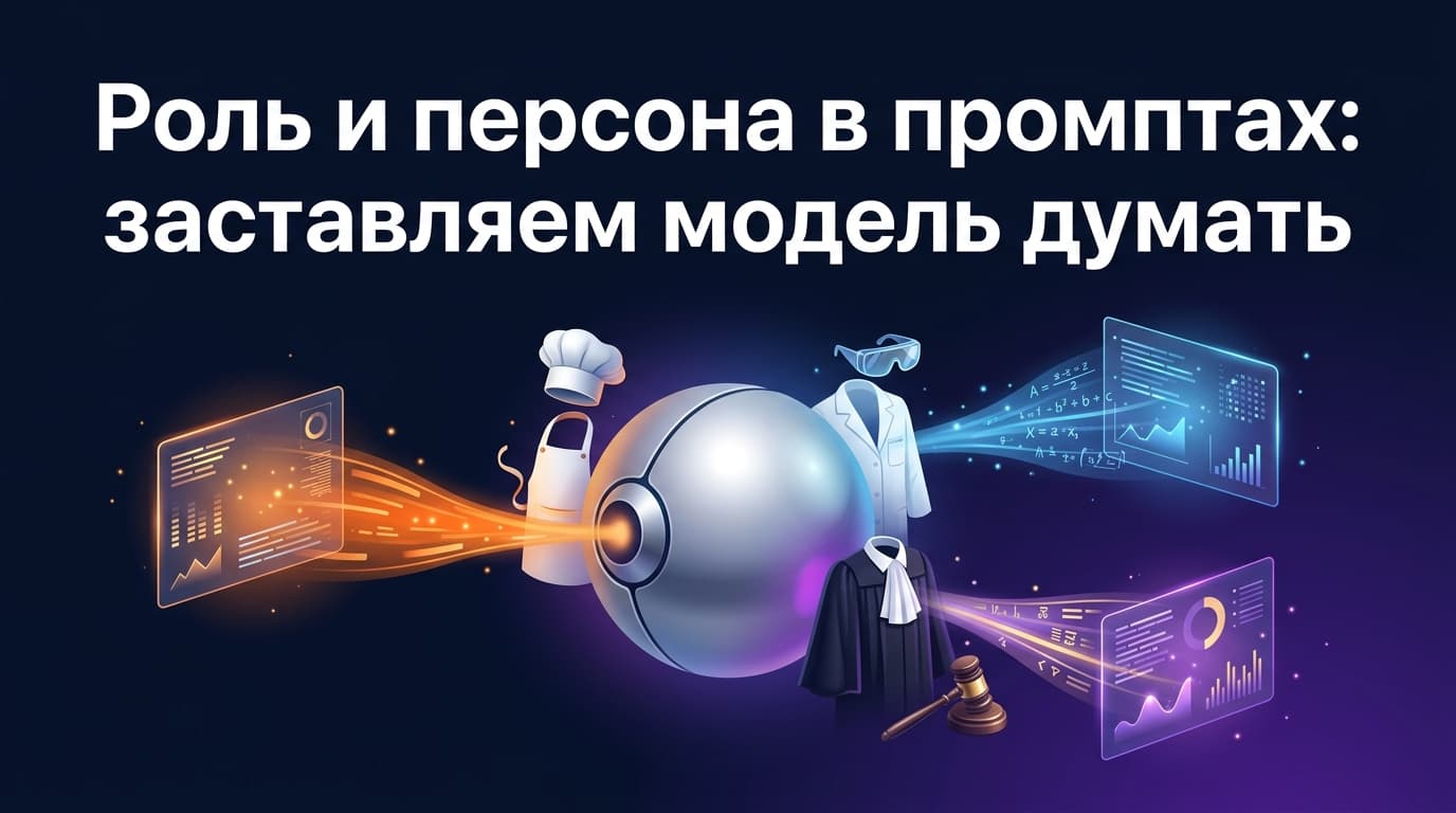 Роль и персона в промптах: заставляем модель думать