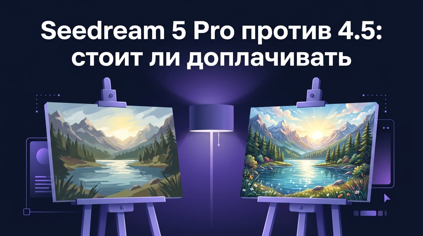 Seedream 5 Pro против 4.5: стоит ли доплачивать