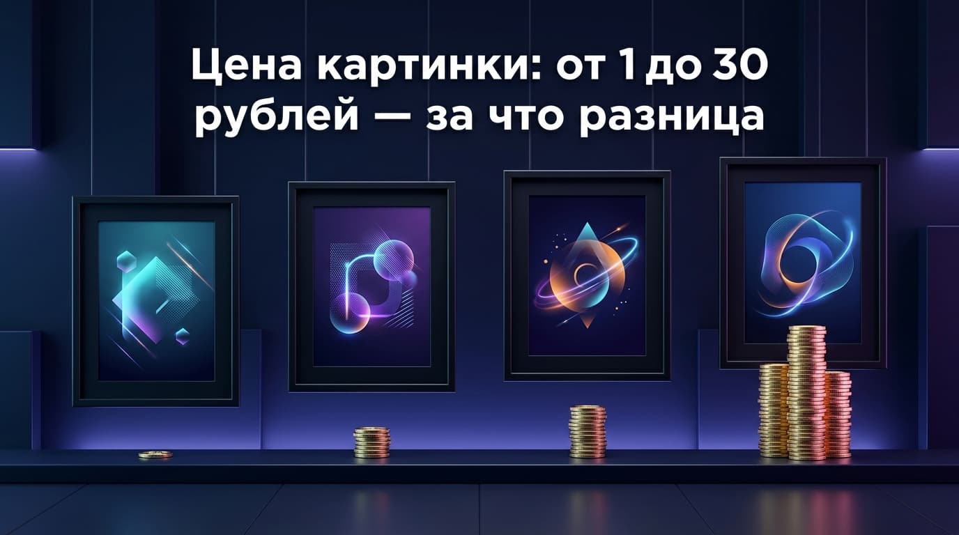 Цена картинки: от 1 до 30 рублей — за что разница