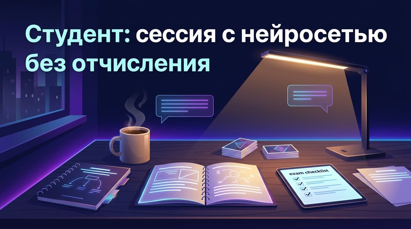 Студент: сессия с нейросетью без отчисления