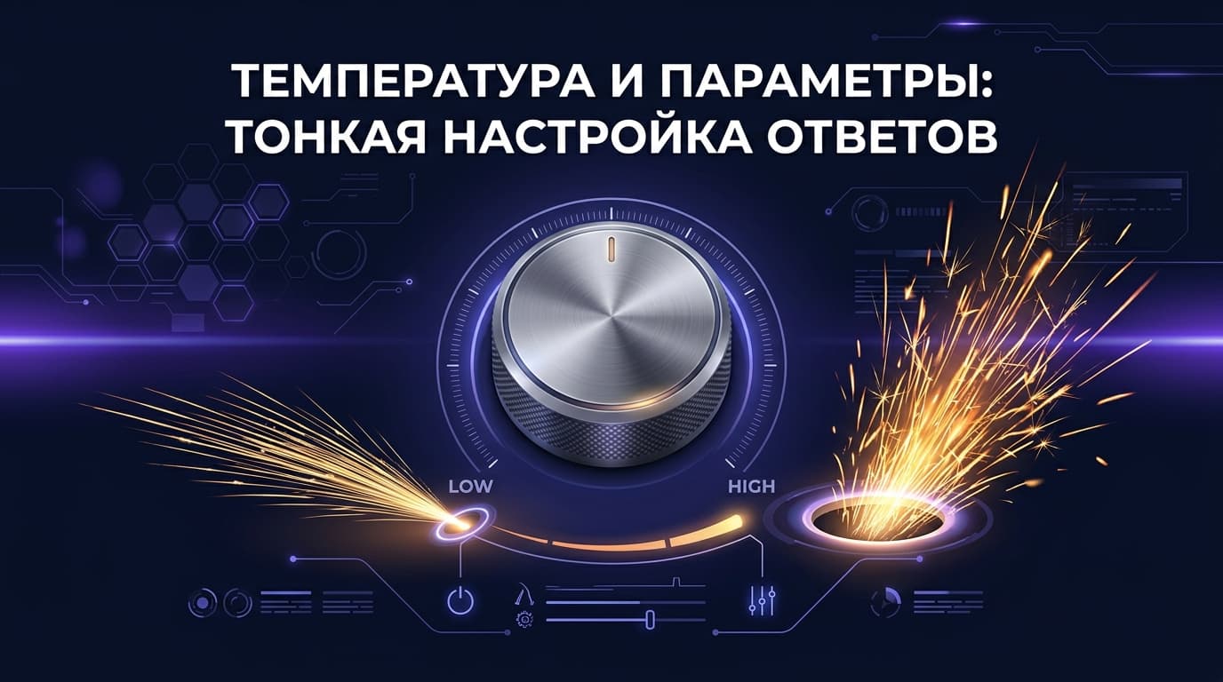Температура и параметры: тонкая настройка ответов