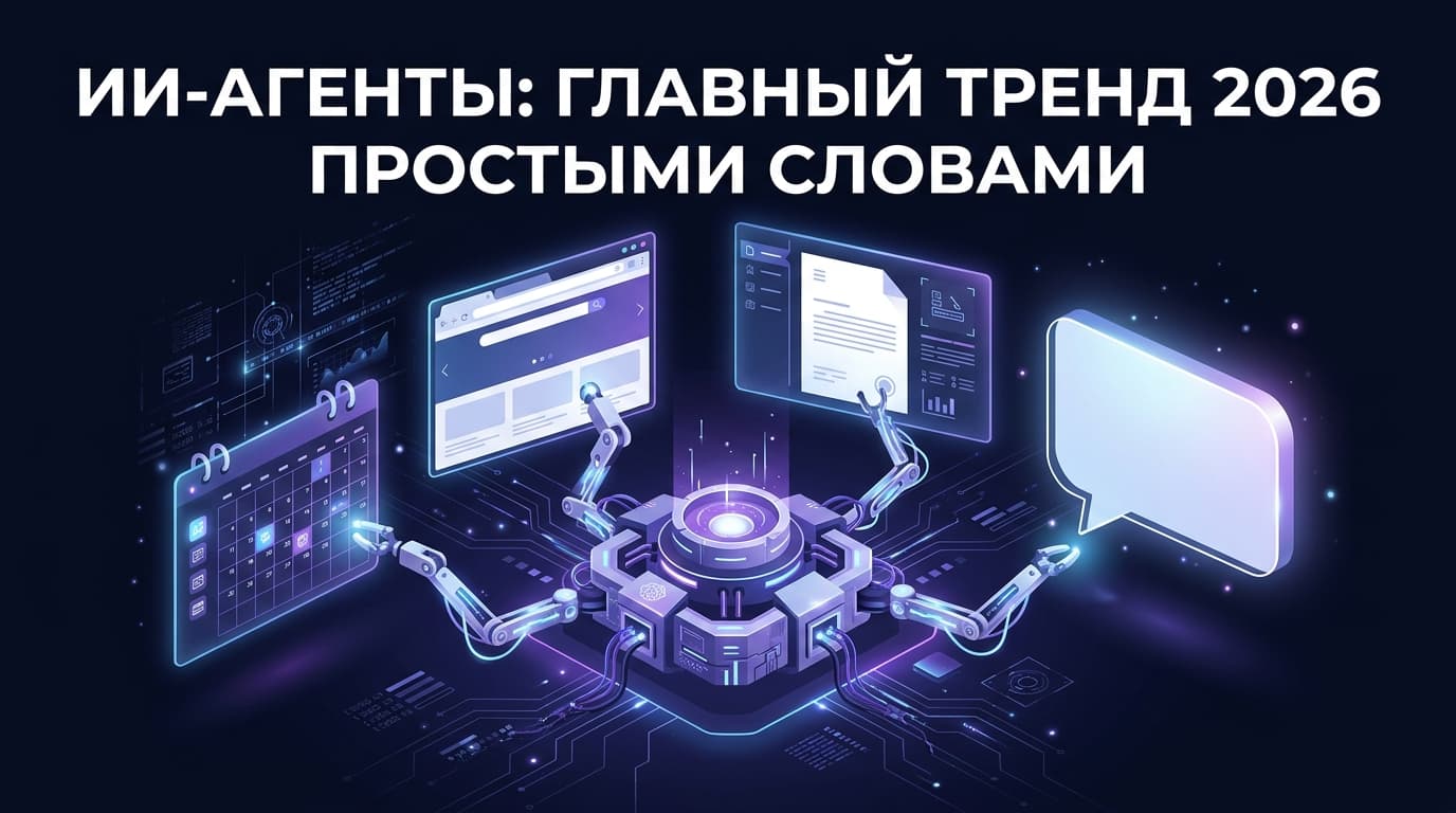 ИИ-агенты: главный тренд 2026 простыми словами
