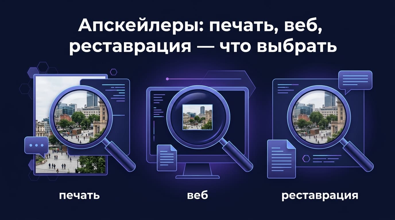 Апскейлеры: печать, веб, реставрация — что выбрать