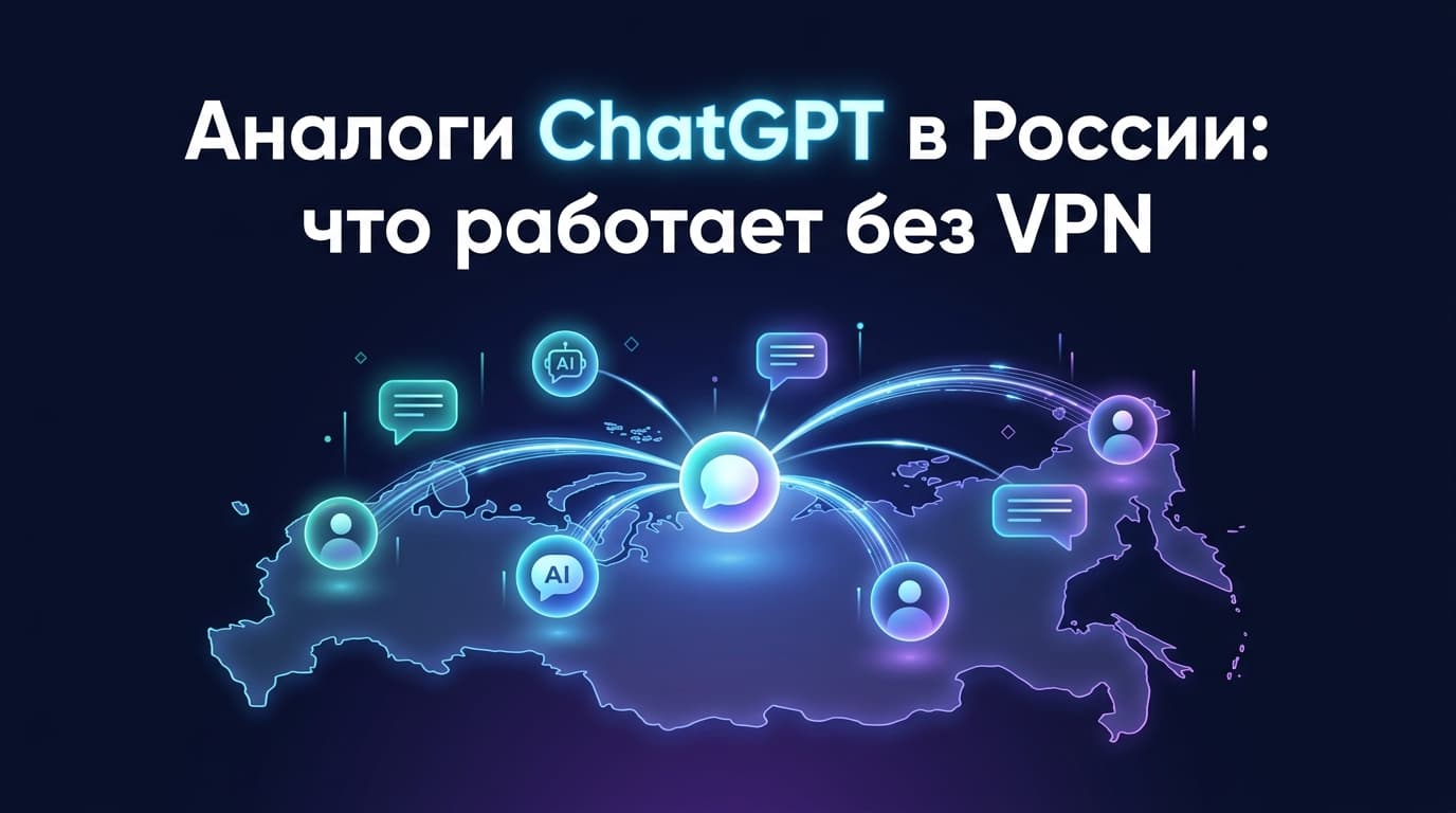Аналоги ChatGPT в России: что работает без VPN