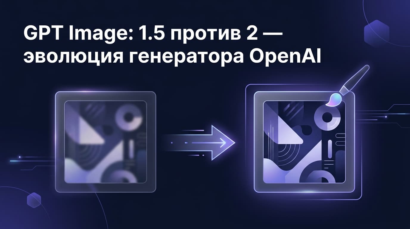 GPT Image: 1.5 против 2 — эволюция генератора OpenAI