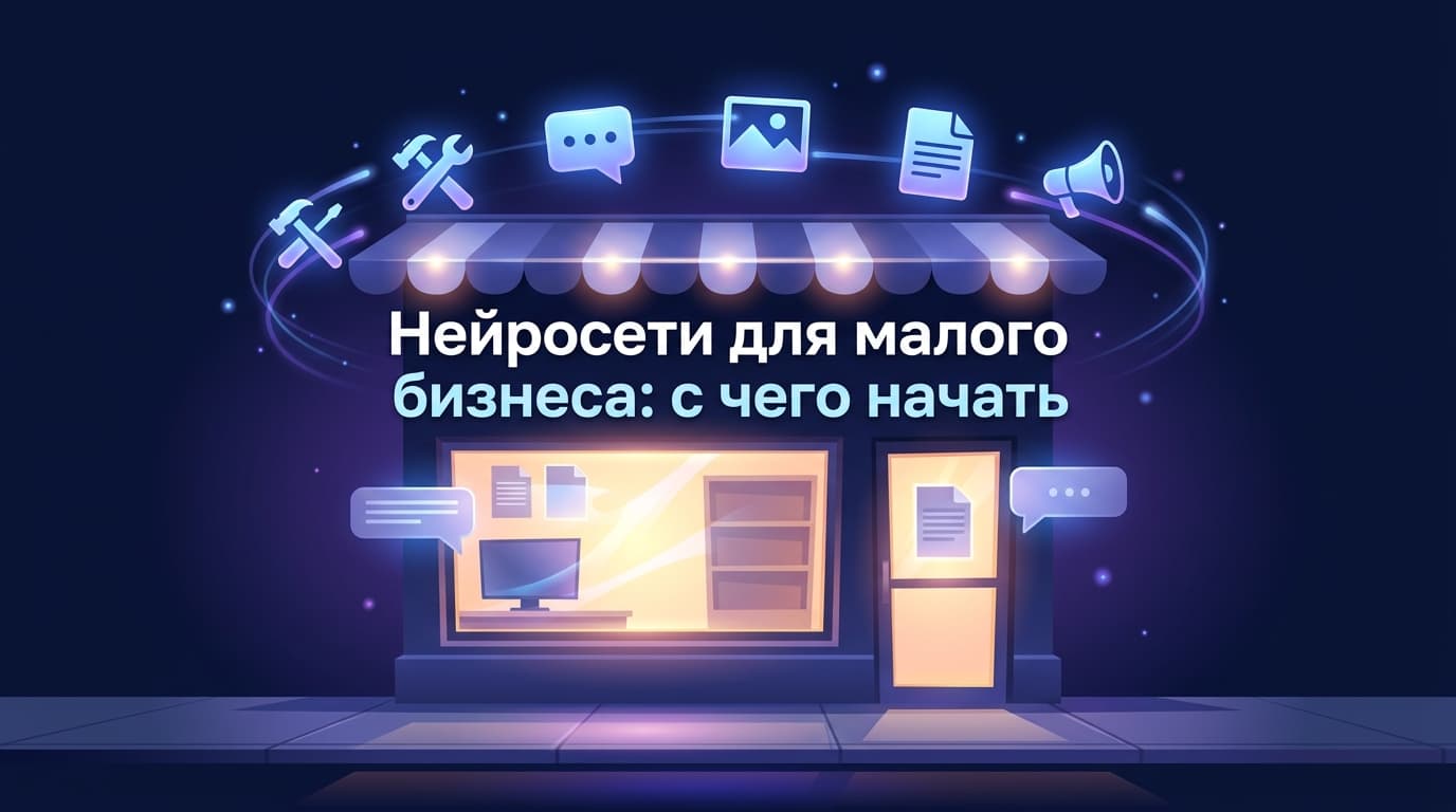 Нейросети для малого бизнеса: с чего начать