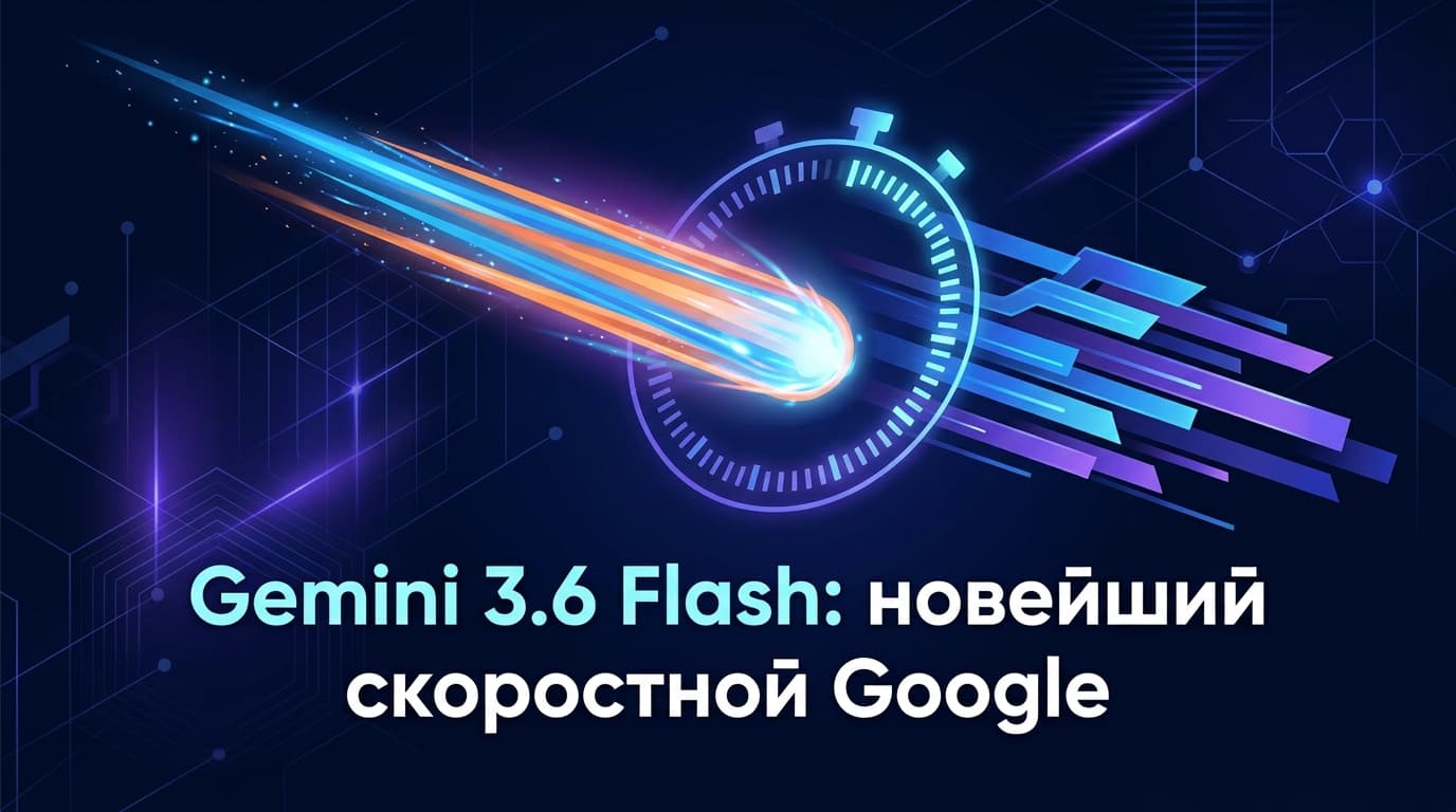 Gemini 3.6 Flash: новейший скоростной Google