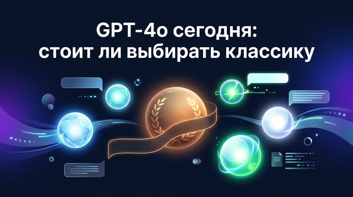 GPT-4o сегодня: стоит ли выбирать классику