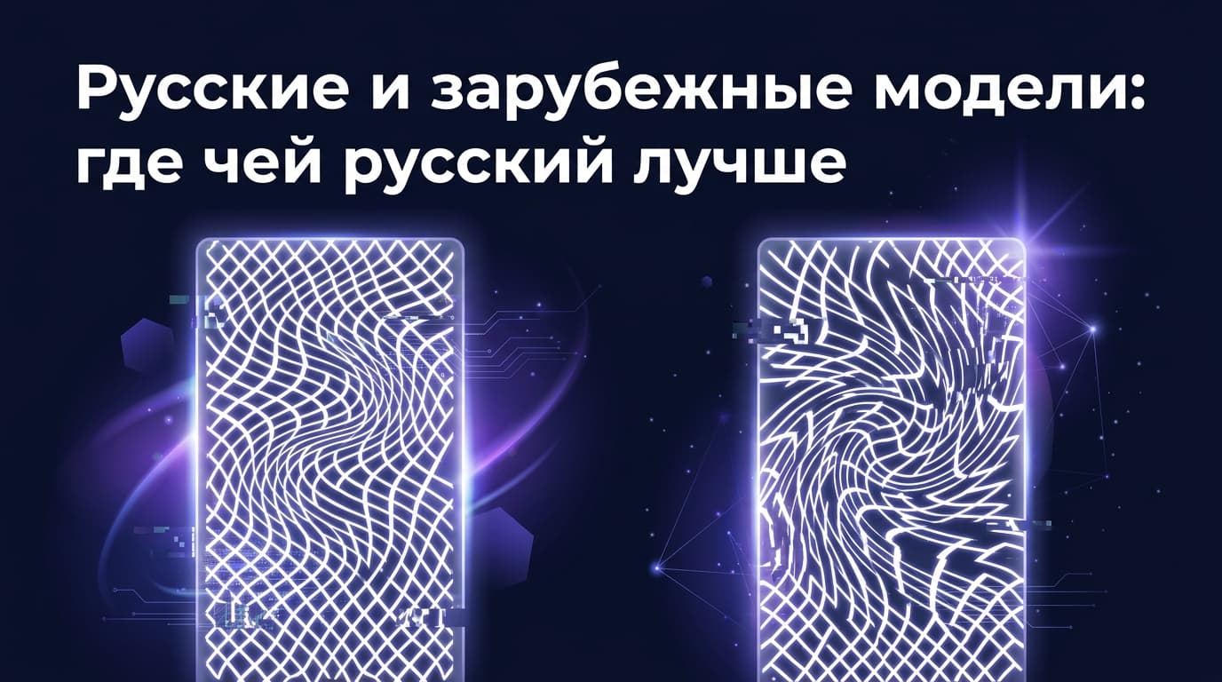 Русские и зарубежные модели: где чей русский лучше
