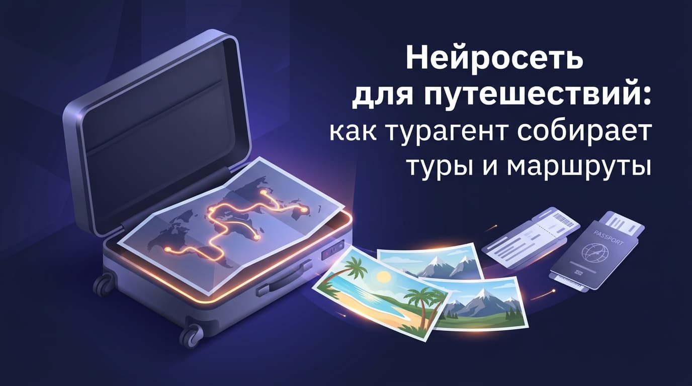 Нейросеть для путешествий: как турагент собирает туры и маршруты