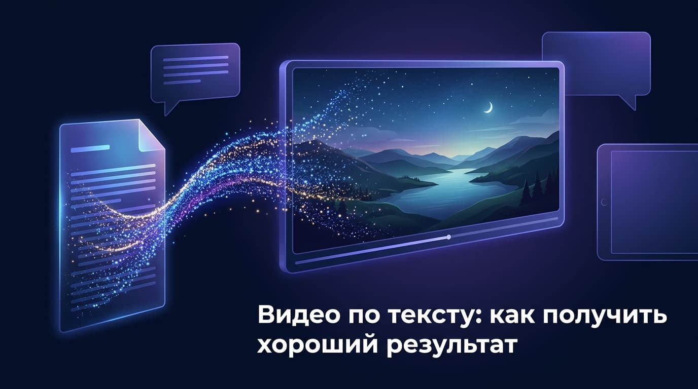 Видео по тексту: как получить хороший результат