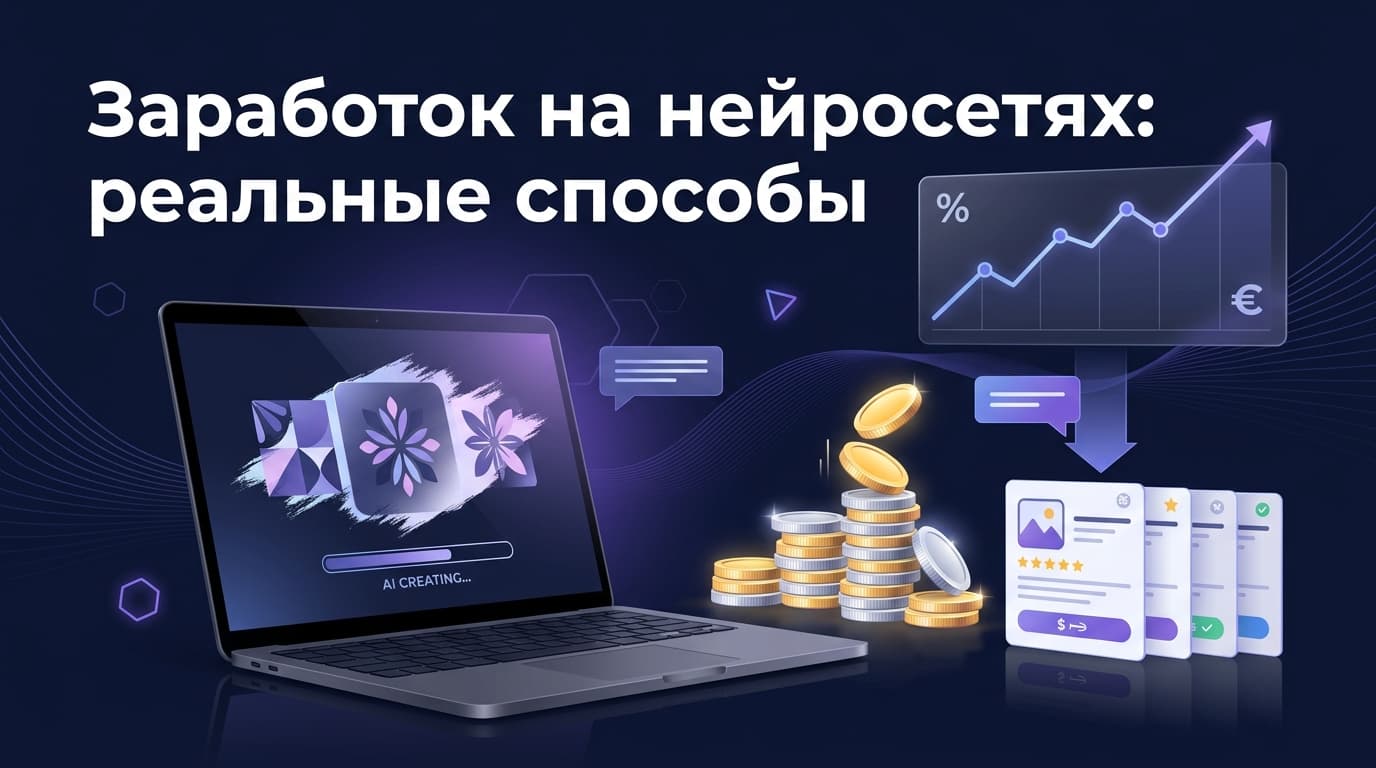Заработок на нейросетях: реальные способы